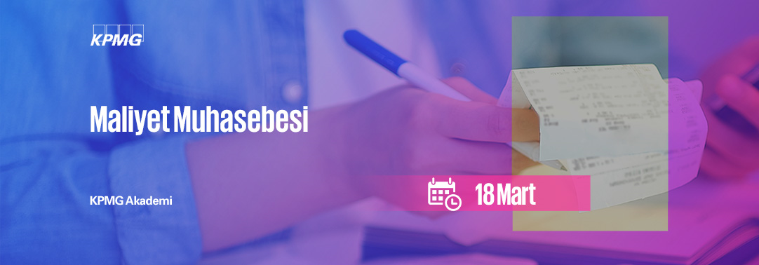 3.05 Maliyet Muhasebesi