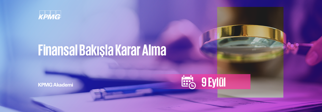  Finansal Bakışla Karar Alma