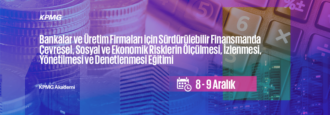  Bankalar ve Üretim Firmaları için Sürdürülebilir 