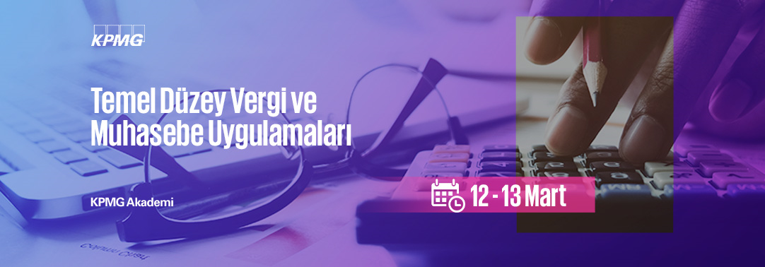 3.03 Temel Düzey Vergi ve Muhasebe Uygulamaları